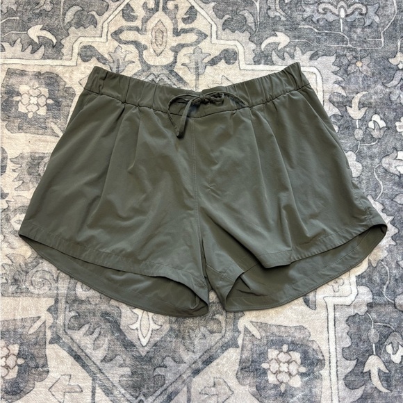 Lululemon Olive Green Women's Shorts - Picture 1 of 5
